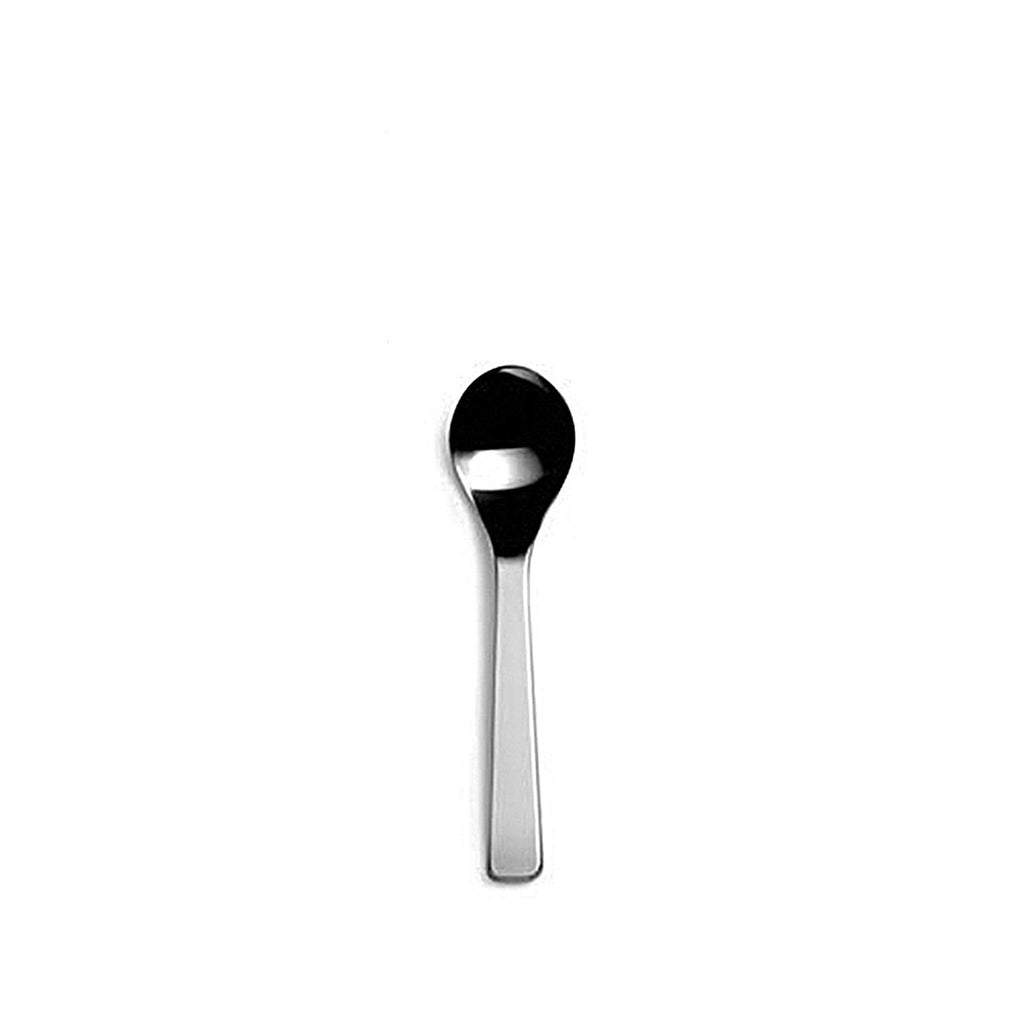 London fruit spoon. PRODUCT CODE 2520980. Length: 14.8cm Width: 3.6cm Material: 18/10 stainless steel Dishwasher safe: Yes.