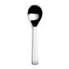 London serving spoon. PRODUCT CODE 2521001. Length: 22.4cm Width: 5.4cm Material: 18/10 stainless steel Dishwasher safe: Yes.