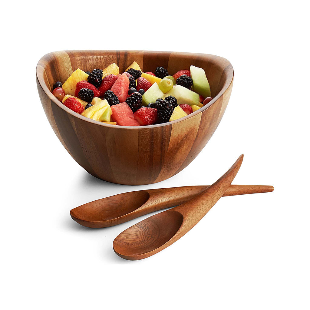 Nambé Harmony 3-Piece Salad Set by Wei Young MT0582 