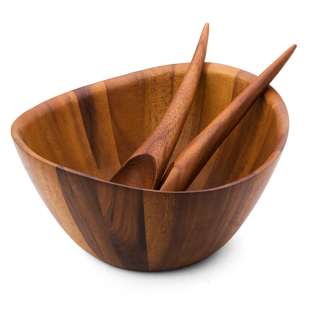 Harmony 3-Piece Salad Set by Wei Young for Nambé MT0582 UPC 0672275305823.