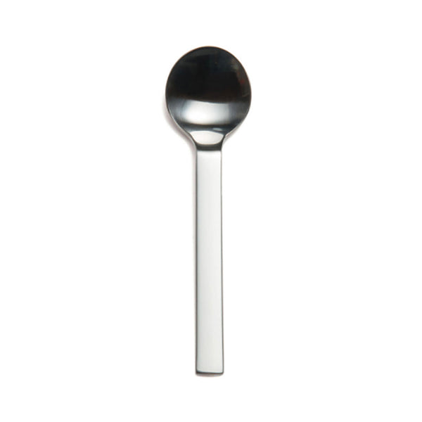 DAVID MELLOR CUTLERY Odeon coffee spoon. Length: 10.9cm Material: 18/10 stainless steel Dishwasher safe: Yes. PRODUCT CODE 2520481.
