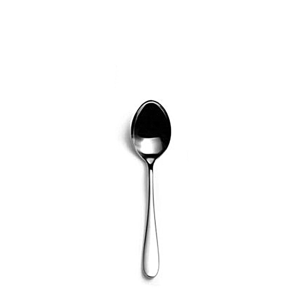 DAVID MELLOR CUTLERY Paris fruit spoon PRODUCT CODE 2520573 Length: 14.4cm Width: 3.4cm Material: 18/10 stainless steel Dishwasher safe: Yes.