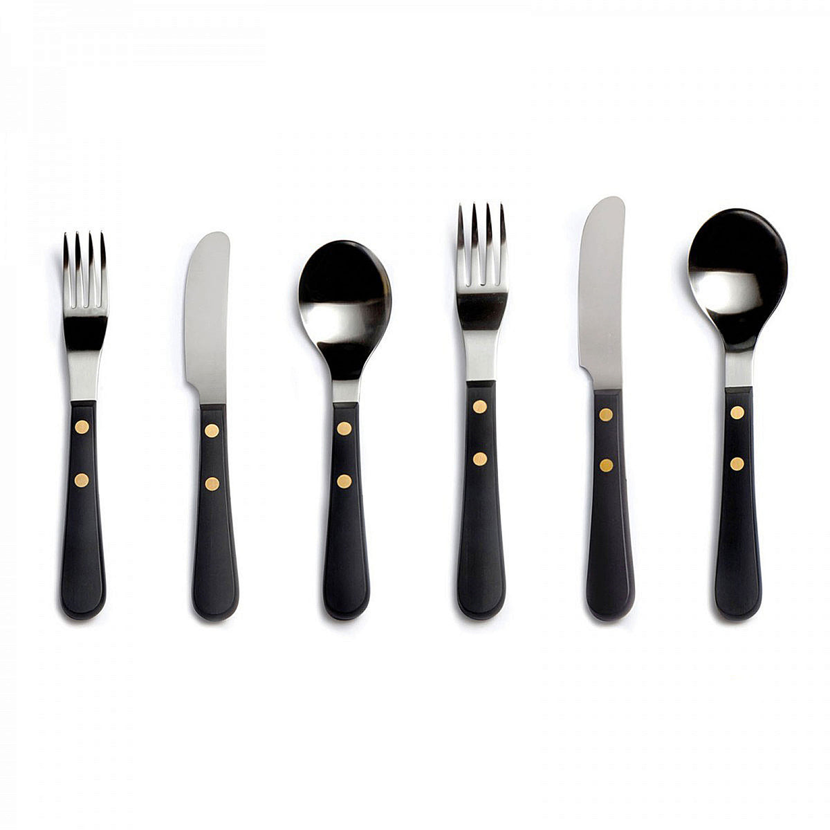 gradvist en gang forhistorisk David Mellor Design Provençal Black Stainless Steel Cutlery / Abode NY–  Abode New York