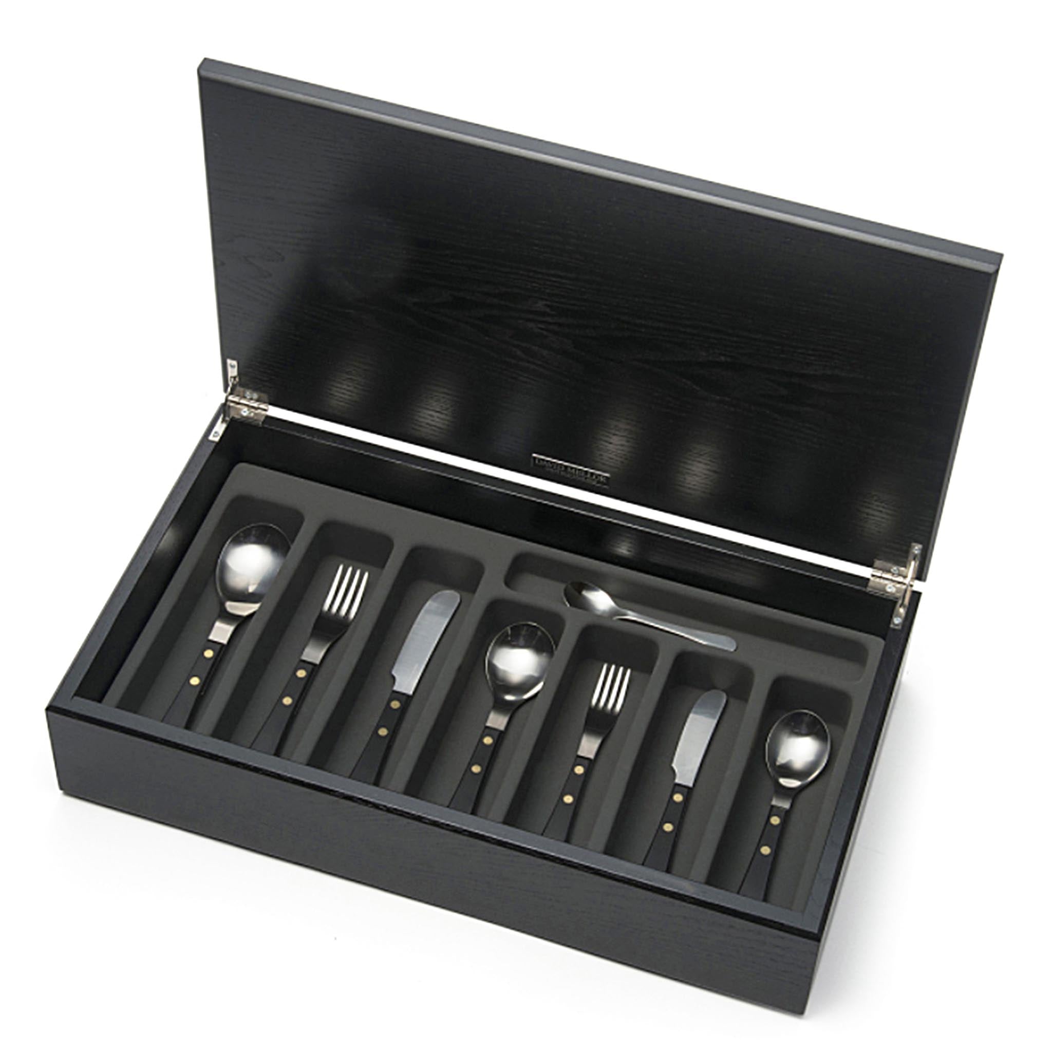 David Mellor Design Provençal Black Stainless Steel Cutlery