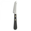 DAVID MELLOR CUTLERY Provençal black cheese knife. Length: 19.3cm Width: 2.6cm Material: Martensitic steel, acetal resin, brass Dishwasher safe: Yes. PRODUCT CODE 2531923.