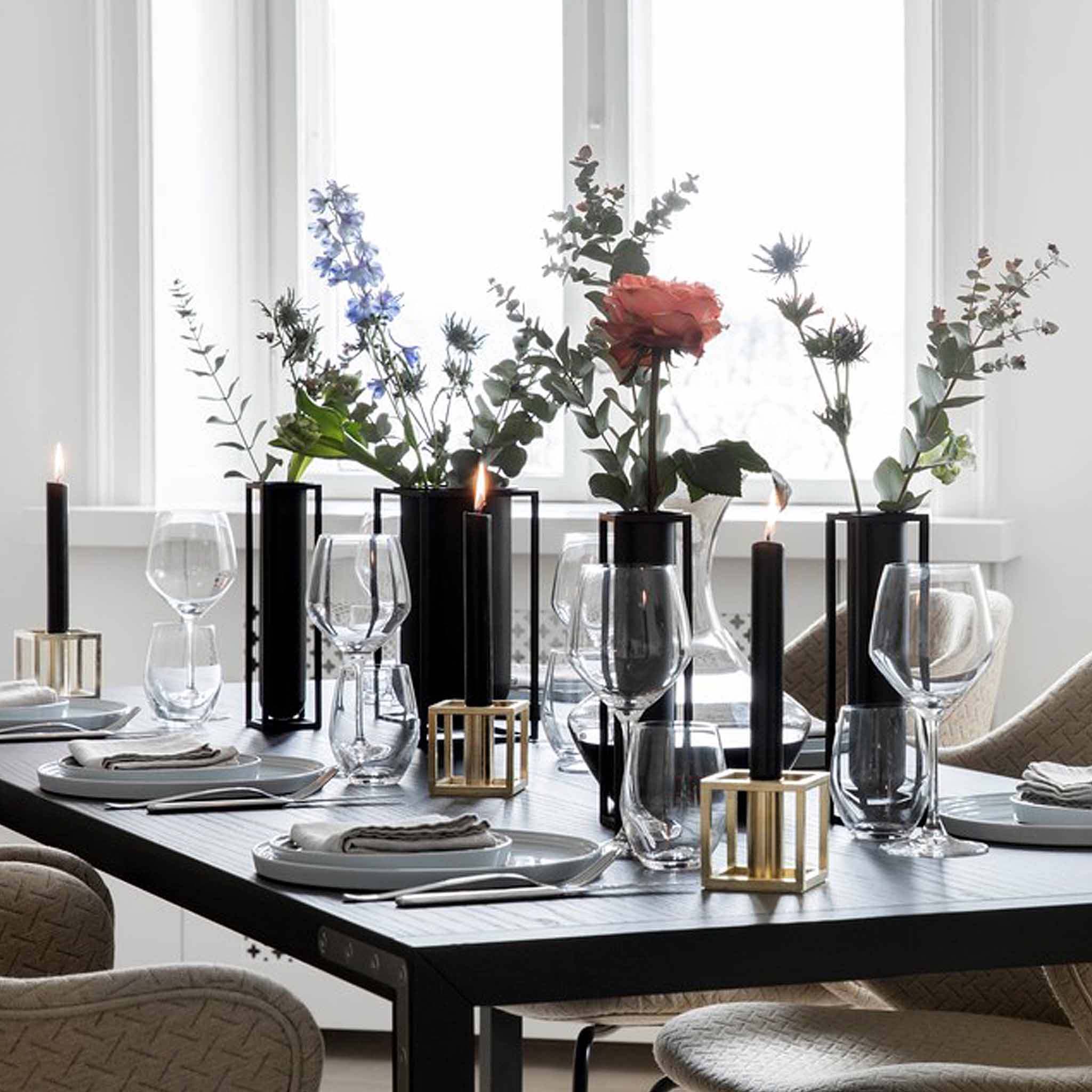 Audo Copenhagen Kubus Vase Lolo by Søren Lassen and Abode
