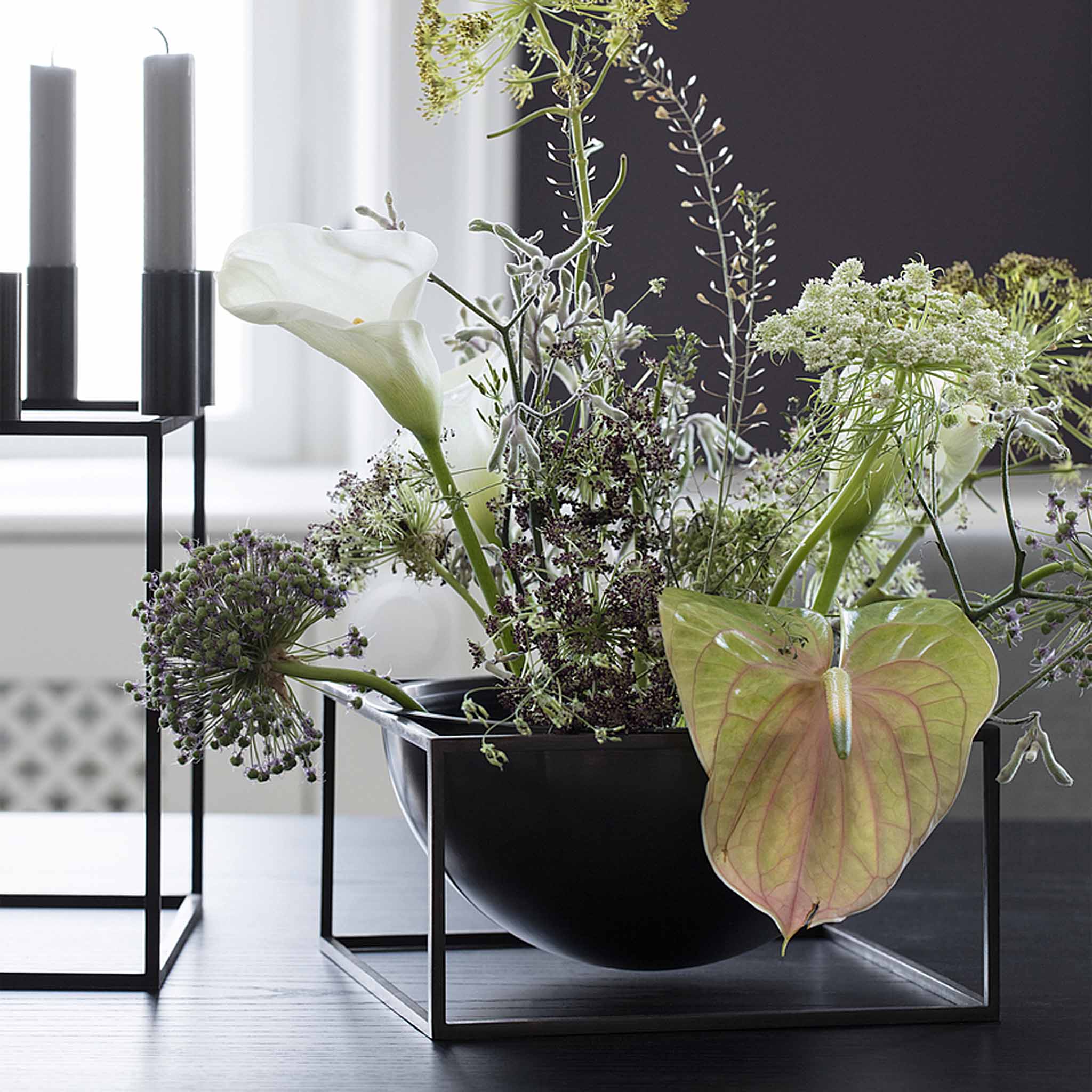 Audo Kubus Bowl Centerpiece Large by Soren Lassen from Abode NY