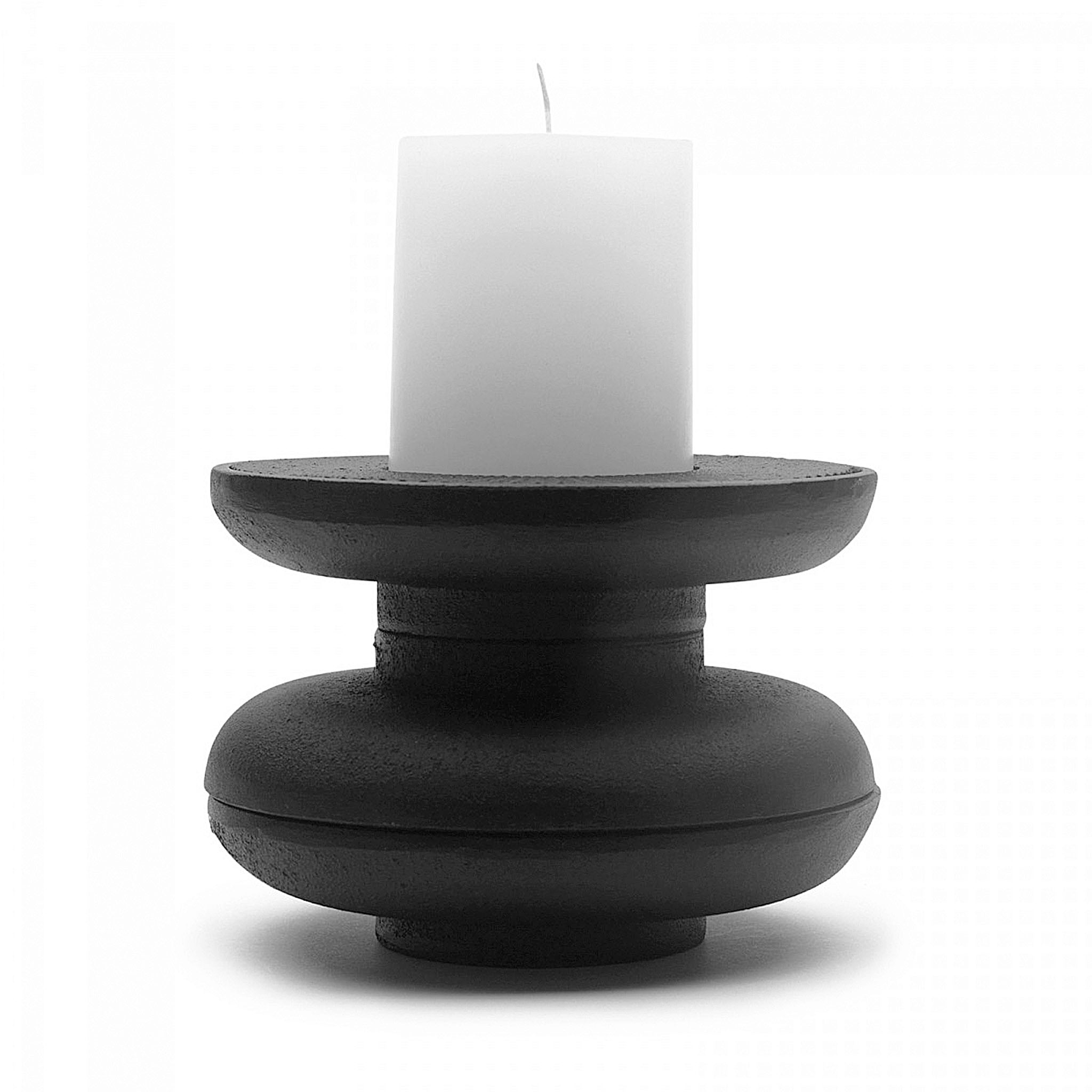 David Mellor Design Cast-Iron Candleholder Collection from Abode