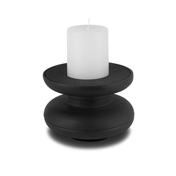 David Mellor tall cast iron candleholder 4741022. David Mellor's cast iron candleholders were originally designed in 1969, the year when our shop in Sloane Square first opened.