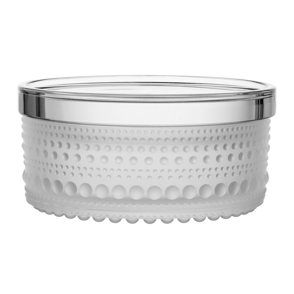 Iittala Kastehelmi Jar 116x57mm matte frosted. 