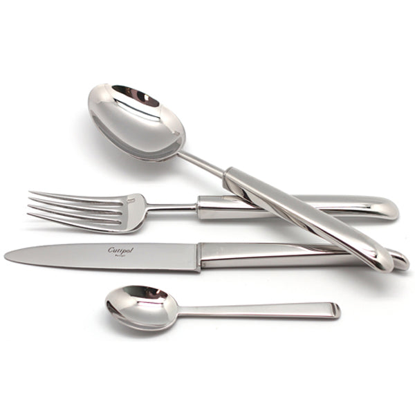 Cutipol Carré Mirror Polished Cutlery Collection from Abode New York