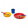 David Mellor porcelain children's tableware 3-piece set with child's cutlery set.